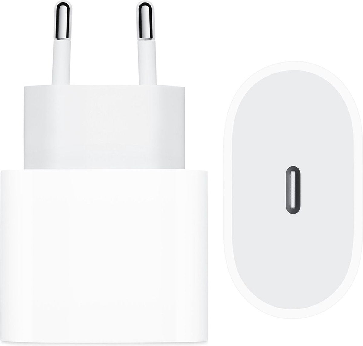 Apple 20W Power adapter - USB - C aansluiting - Snellader iPhone - Wit - ION e - Commerce - Lader