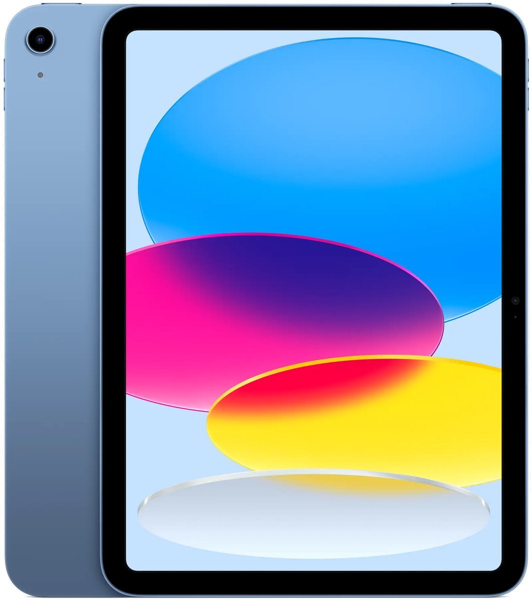 Apple iPad (2024) - Zonder USB - lader - 10.9 inch - WiFi - 64GB - Blauw - 10e generatie - ION eCommerce - Apple iPad