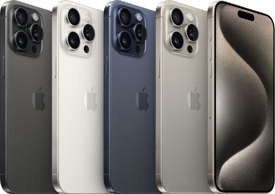Apple iPhone 15 Pro - 128GB - Naturel Titanium - ION E - Commerce - Apple iPhone