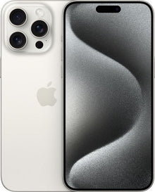 Apple iPhone 15 Pro - 128GB - Wit Titanium - ION e - Commerce - Apple iPhone