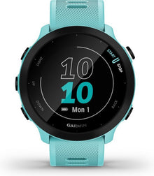 Garmin Forerunner 55 - Sporthorloge met GPS Tracker - Geschikt voor Hardlopen - 42mm - Aqua - ION eCommerce - Smartwatch