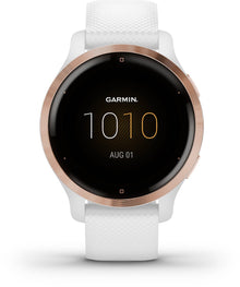 Garmin Venu 2s - Smartwatch voor dames met Stappenteller - 10 dagen batterij - 40 mm - Rose gold/Wit - ION eCommerce - 