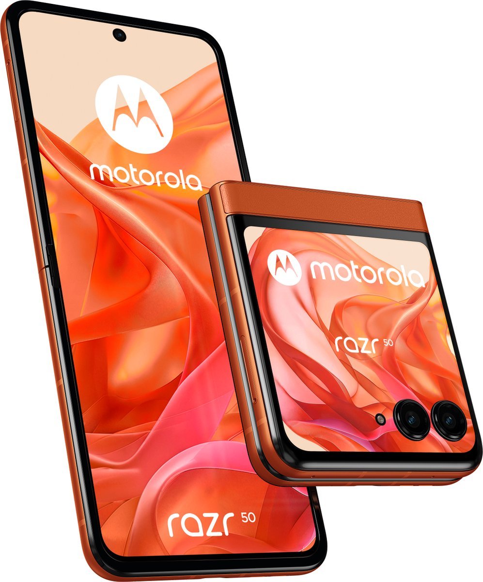 Motorola Razr 50 - 256GB - Spritz Orange - ION e - Commerce - Smartphone